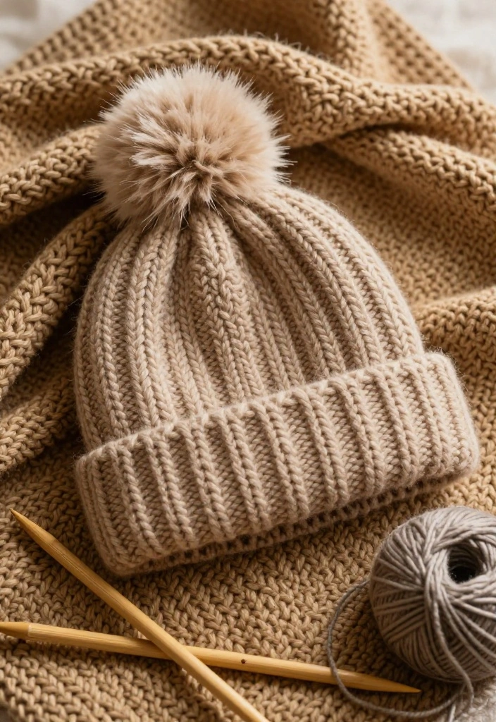 10 Eco-Friendly Beginner Knitting Projects That Are Kind to the Planet! - 2. Soft Woolen Beanies 1