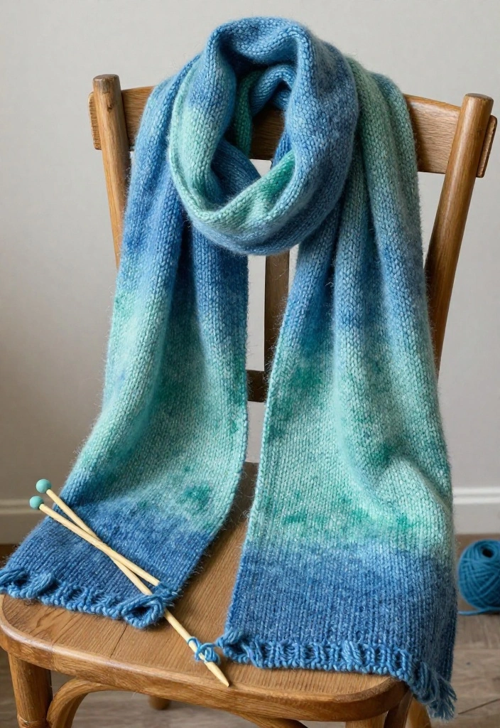 10 Eco-Friendly Beginner Knitting Projects That Are Kind to the Planet! - 4. Simple Scarves with Bamboo Yarn 1