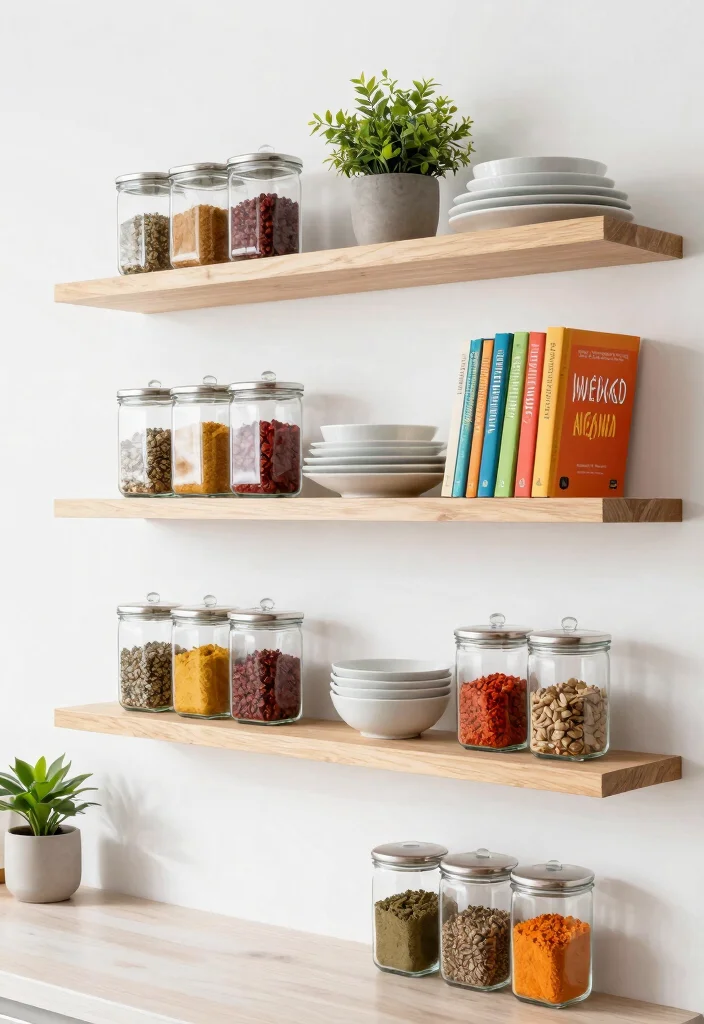13 Easy Tips for Modern Kitchen Organization That Will Blow Your Mind! - 1. Embrace Open Shelving 1