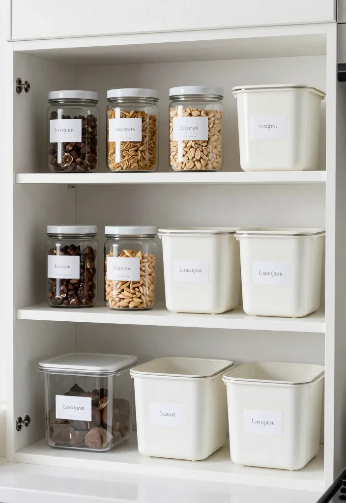 13 Easy Tips for Modern Kitchen Organization That Will Blow Your Mind! - 5. Label Everything 1