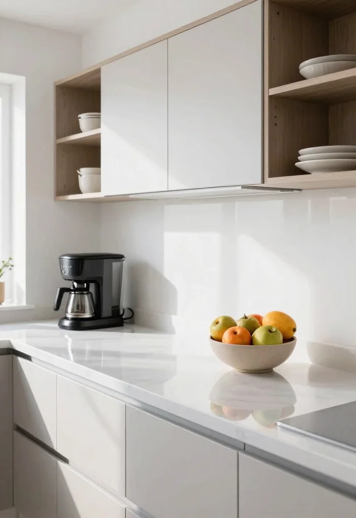 13 Easy Tips for Modern Kitchen Organization That Will Blow Your Mind! - 9. Keep Countertops Clear 1