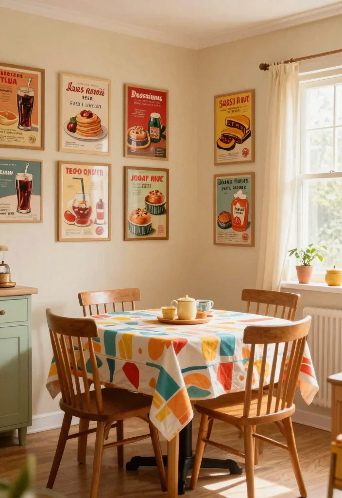 14 Nostalgic Vintage Wall Art Ideas That'll Bring Back Memories! - 4. Vintage Advertisement Prints: Retro Charm 1