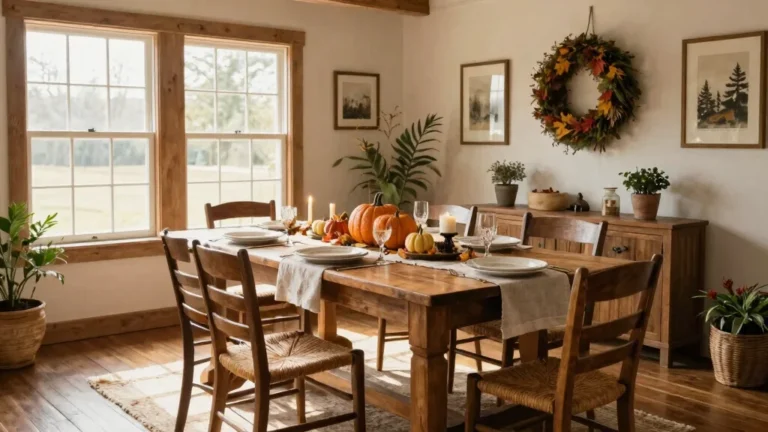 14 Seasonal Farmhouse Dining Room Decor Ideas to Celebrate Every Occasion!