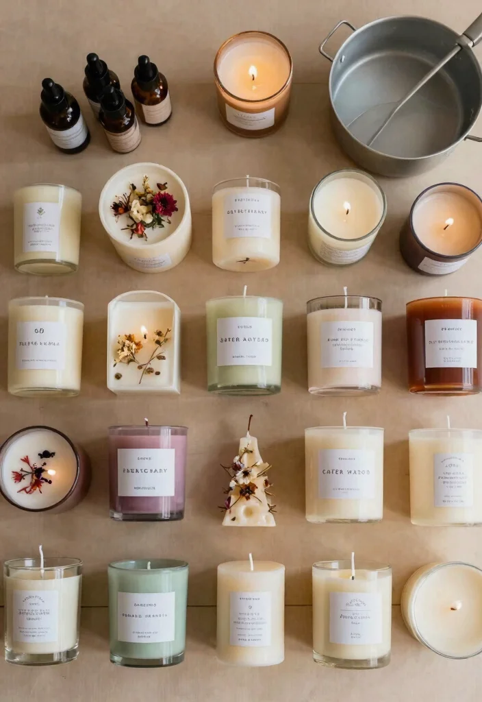 15 Handmade Gifts for Friends That Will Make Them Swoon (Don't Miss #7!) - 1. Personalized Candles 1