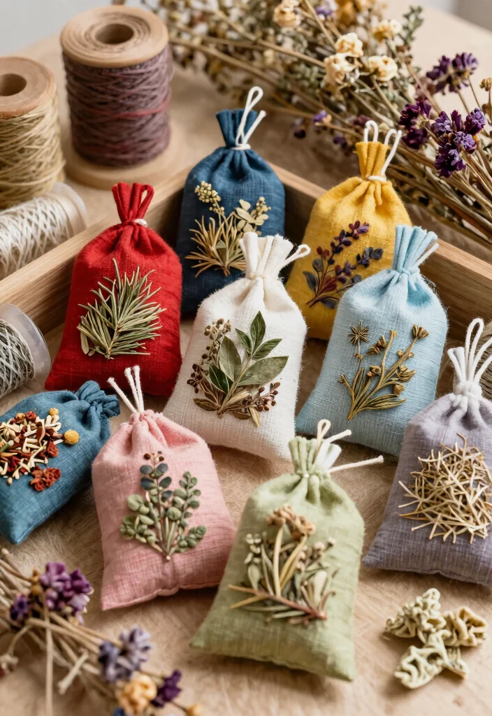15 Handmade Gifts for Friends That Will Make Them Swoon (Don't Miss #7!) - 12. Scented Sachets 1