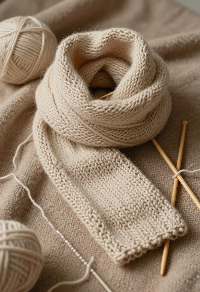 15 Handmade Gifts for Friends That Will Make Them Swoon (Don't Miss #7!) - 4. Knit or Crocheted Scarves 1