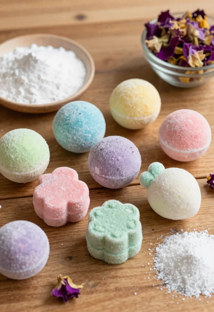 15 Handmade Gifts for Friends That Will Make Them Swoon (Don't Miss #7!) - 5. Homemade Bath Bombs 1