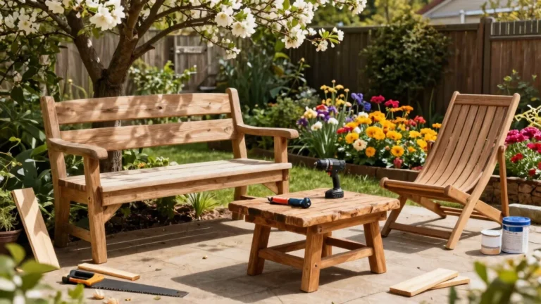 17 Unique Outdoor DIY Projects to Create Custom Garden Furniture (Get Inspired by #4!)