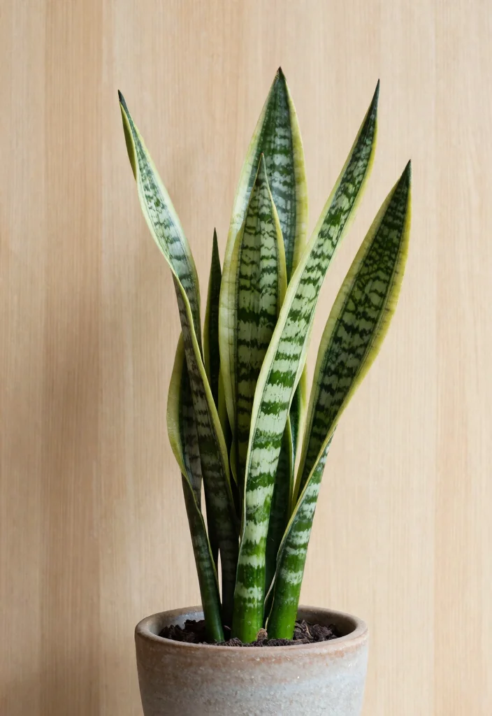 19 Sustainable Indoor Plants for a Greener Home (You Won't Believe #11!) - 1. Snake Plant 1