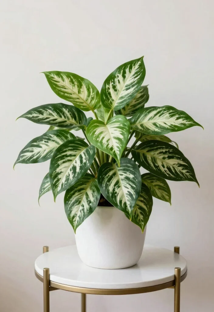19 Sustainable Indoor Plants for a Greener Home (You Won't Believe #11!) - 10. Chinese Evergreen 1