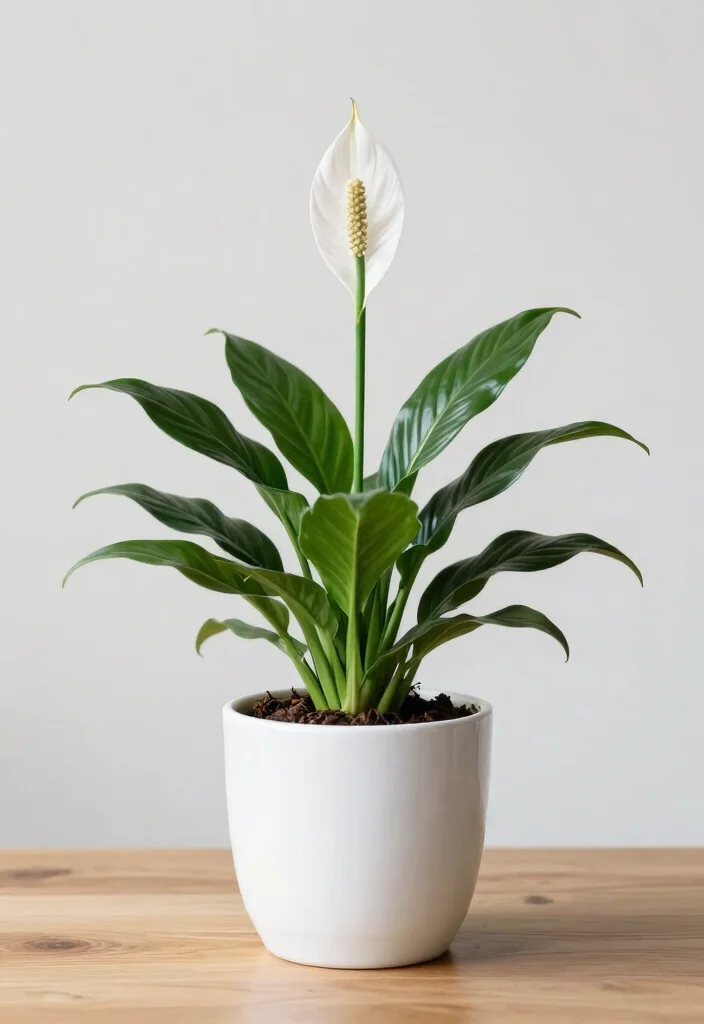 19 Sustainable Indoor Plants for a Greener Home (You Won't Believe #11!) - 6. Peace Lily 1
