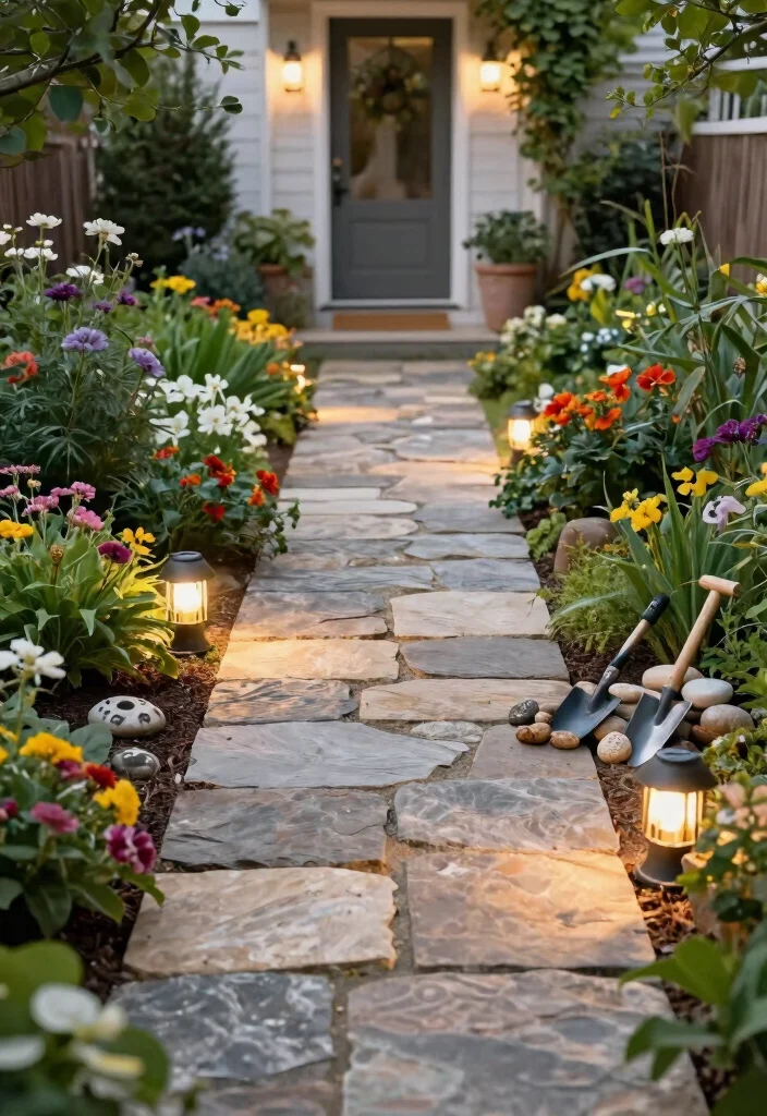20 DIY Outdoor Improvements That'll Boost Your Home's Curb Appeal (Don't Miss #6!) - 2. DIY Pathway Creations 1