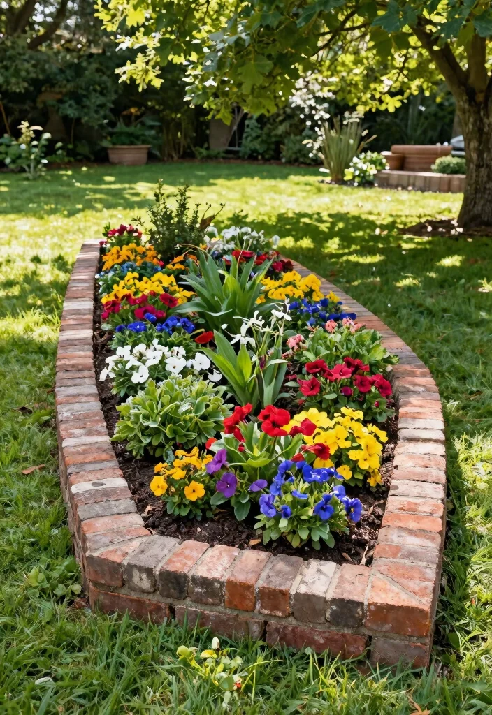 20 DIY Outdoor Improvements That'll Boost Your Home's Curb Appeal (Don't Miss #6!) - 8. Decorative Garden Borders 1
