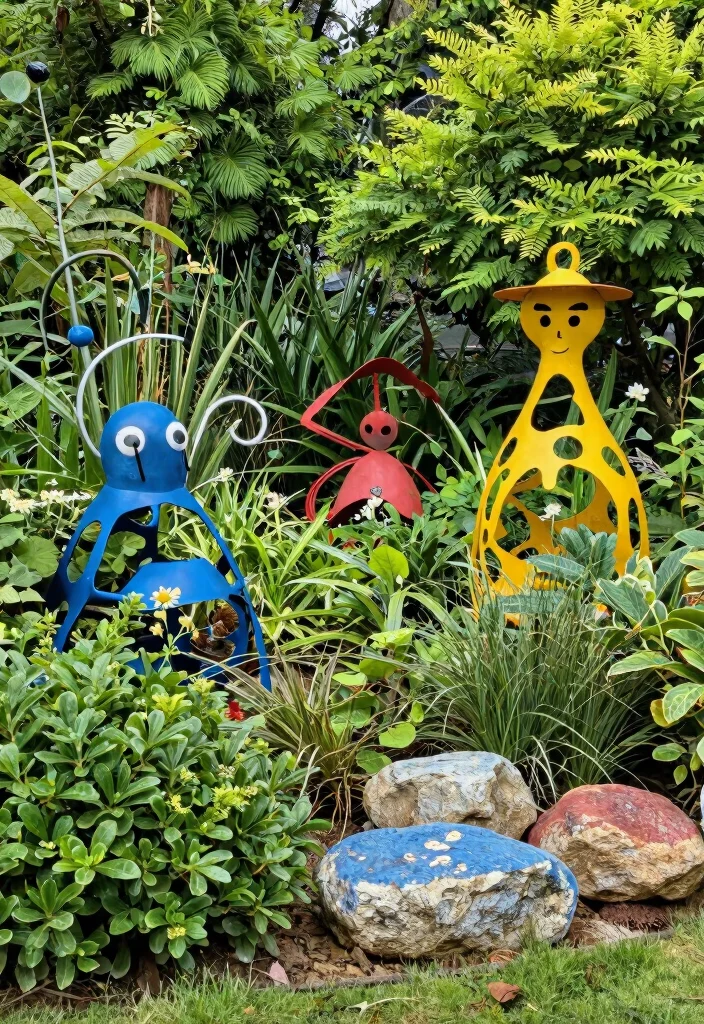 20 DIY Outdoor Improvements That'll Boost Your Home's Curb Appeal (Don't Miss #6!) - 9. Outdoor Art Installations 1