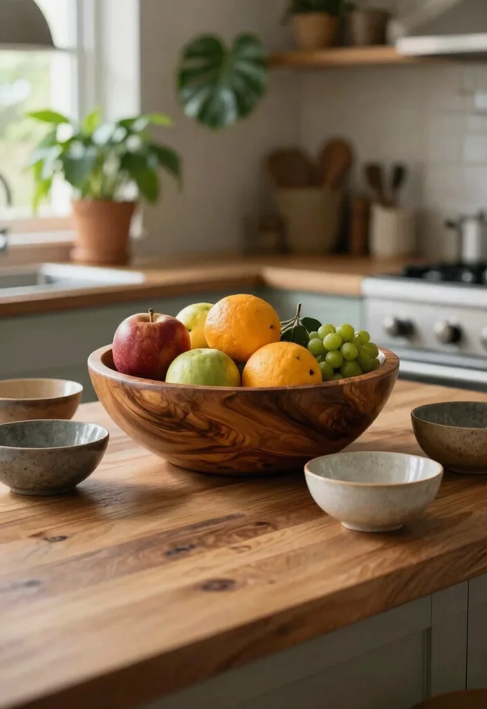 21 Rustic Home Accents with a Modern Twist That Will Change Your Style Forever (Find Out #8!) - 11. Decorative Wooden Bowls 1
