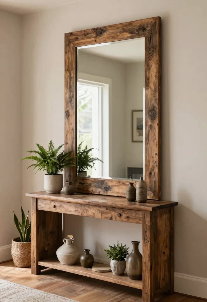 21 Rustic Home Accents with a Modern Twist That Will Change Your Style Forever (Find Out #8!) - 12. Rustic Mirrors 1