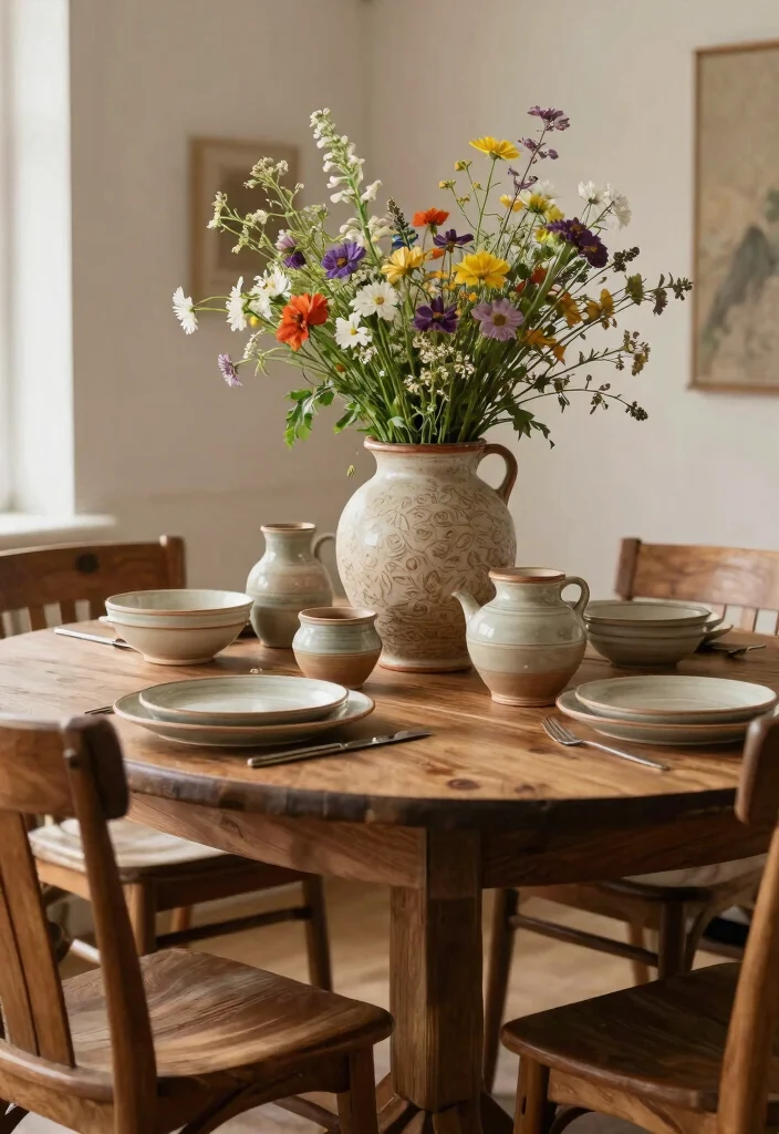 21 Rustic Home Accents with a Modern Twist That Will Change Your Style Forever (Find Out #8!) - 13. Artisan Pottery 1