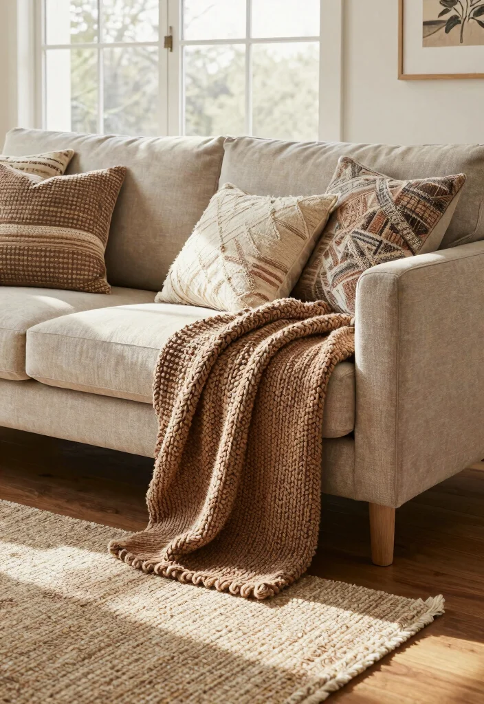 21 Rustic Home Accents with a Modern Twist That Will Change Your Style Forever (Find Out #8!) - 3. Handwoven Textiles 1
