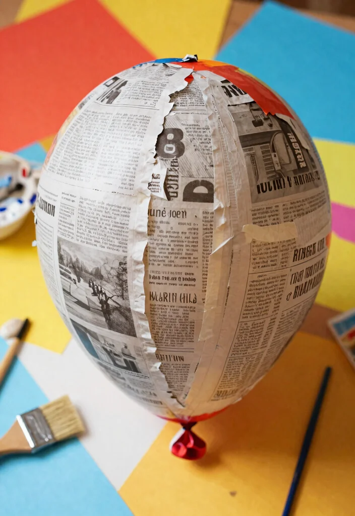 21 Stunning Paper Mache Methods That Will Inspire Your Next Project! - 1. Classic Balloon Method 1
