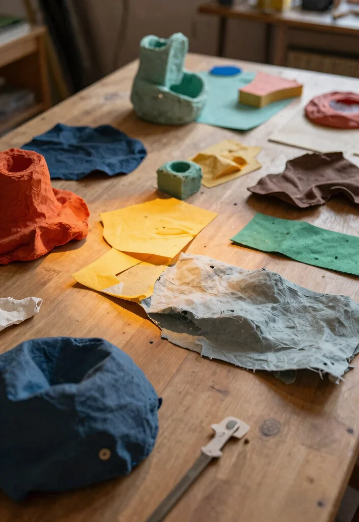 21 Stunning Paper Mache Methods That Will Inspire Your Next Project! - 20. Experimental Techniques 1
