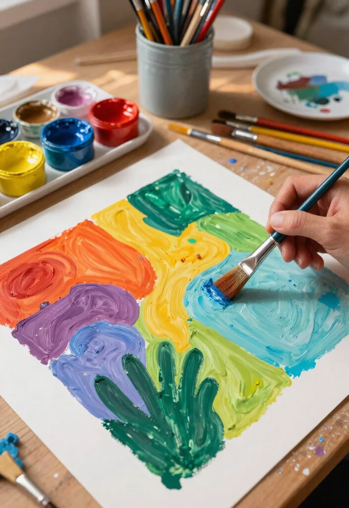 21 Stunning Paper Mache Methods That Will Inspire Your Next Project! - 5. Colorful Paint Techniques 1