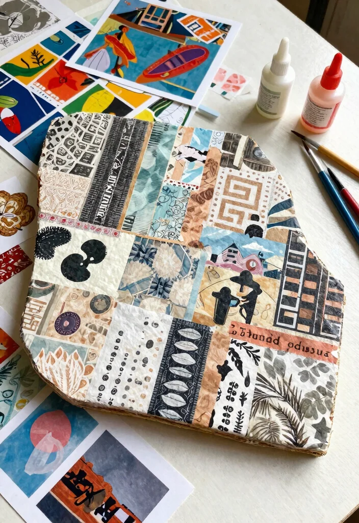 21 Stunning Paper Mache Methods That Will Inspire Your Next Project! - 8. Decoupage Paper Mache 1