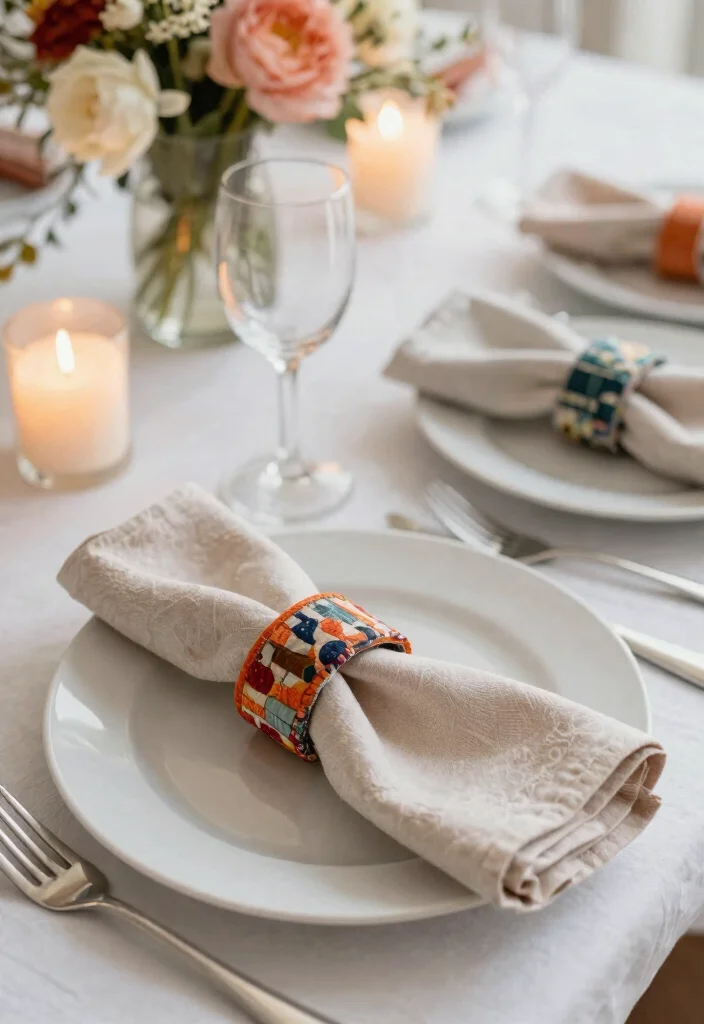 22 Eco-Friendly Craft Ideas for Party Decorations That Will Wow Your Guests (Good Luck Choosing Just One!) - 13. Cloth Napkin Rings 1
