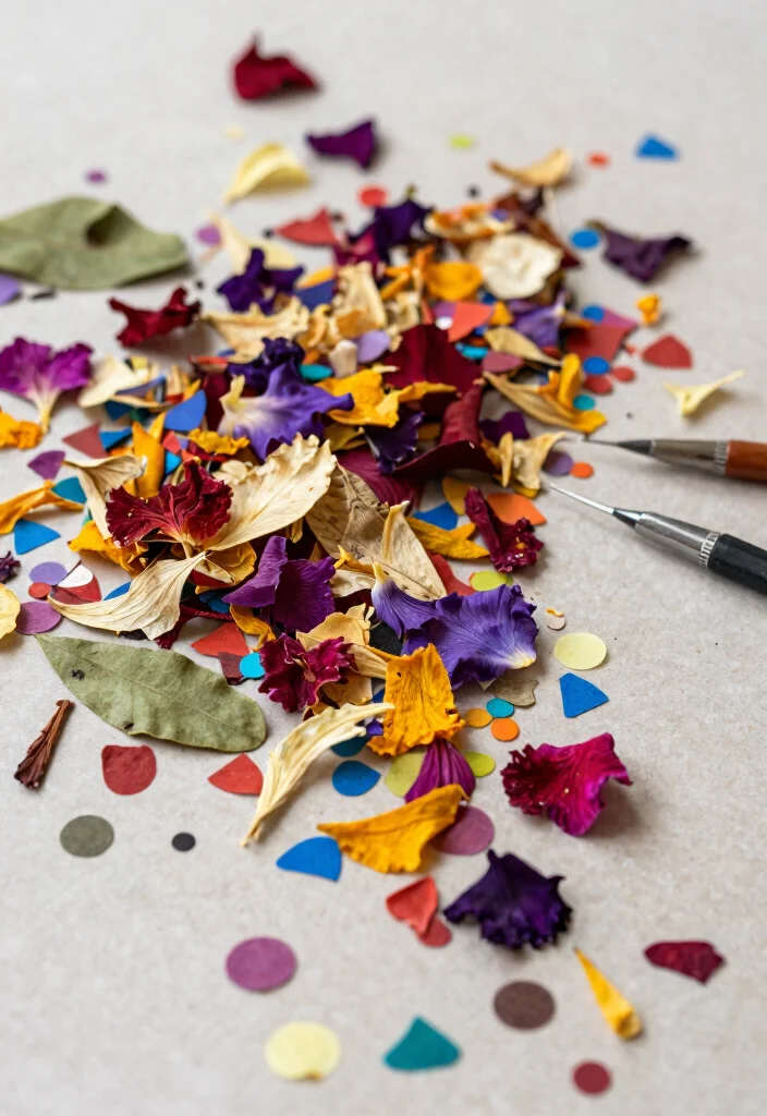 22 Eco-Friendly Craft Ideas for Party Decorations That Will Wow Your Guests (Good Luck Choosing Just One!) - 7. Natural Confetti 1