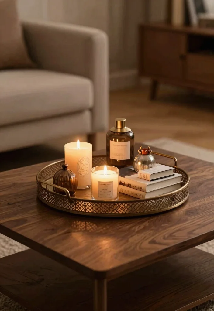 25 Cozy Living Room Accessories to Elevate Your Home’s Atmosphere! - 11. Decorative Trays 1