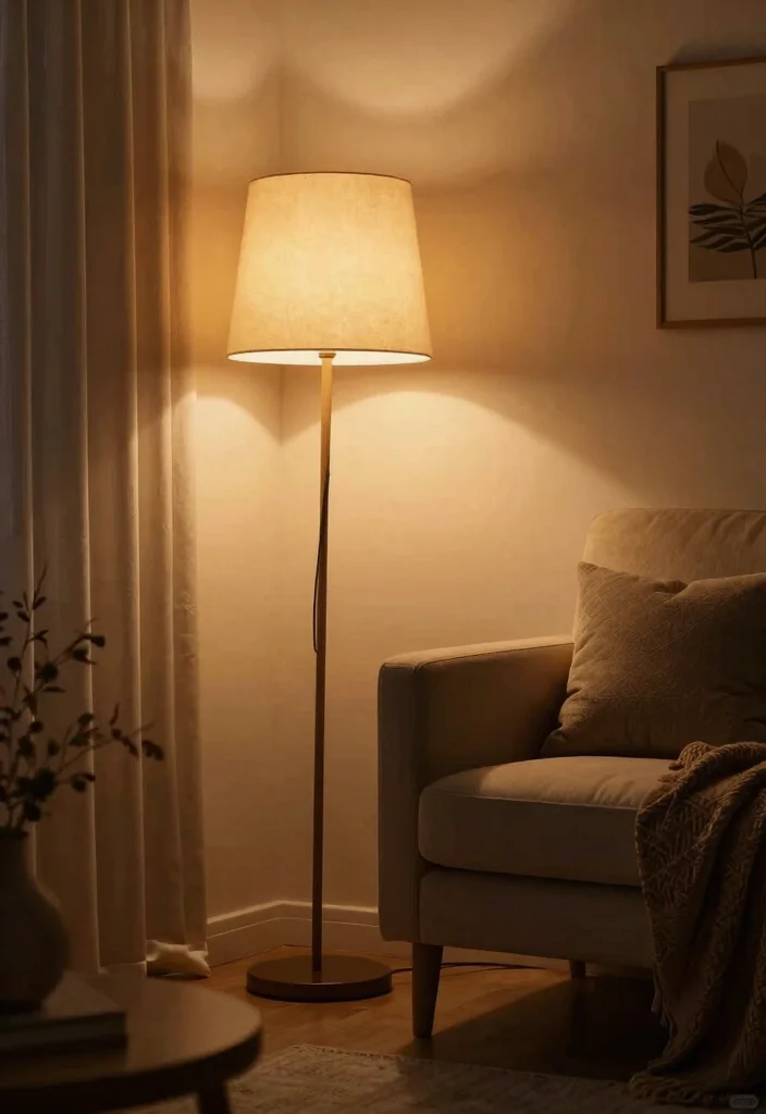 25 Cozy Living Room Accessories to Elevate Your Home’s Atmosphere! - 17. Warm Lighting Fixtures 1